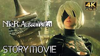 【観るゲーム】NieR:Automata（ニーア オートマタ）メインストーリー プレイ動画 日本語音声/日本語字幕 4K PC版 最高画質+