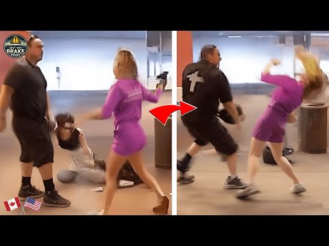 Unbelievable! Karen SPIT AT HIM AND GETS INSTANT KARMA | Best Selection of 2024