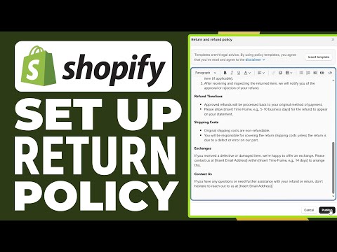 How To Set Up Return Policy On Shopify (Full Guide)