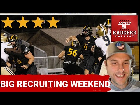 Huge recruiting weekend for the Wisconsin Badgers football team against Oregon! Community show!