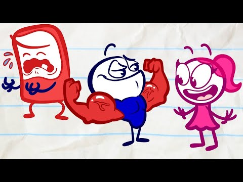 🔴 Pencilmation Live! Adventures of Pencilmate and Friends - Animated Cartoons