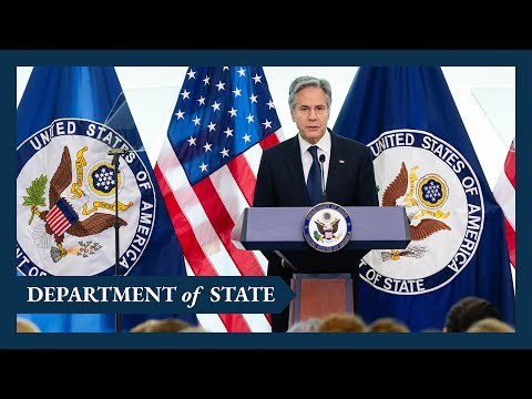 Secretary Blinken delivers remarks on American Diplomacy for a New Era