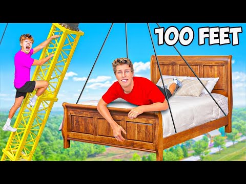 Overnight in the World's Most Dangerous Bed!