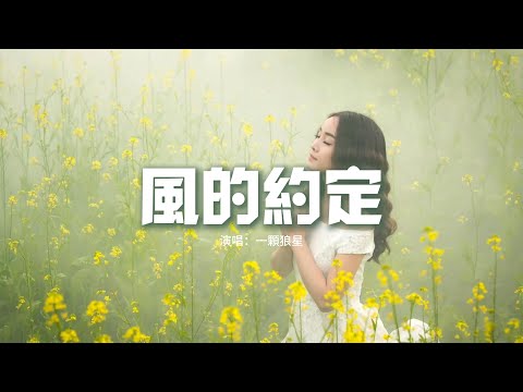 一顆狼星 - 風的約定『倒計時輕聲低語，天空仍澄凈如洗，就迎着太陽 盛大的逃亡。』【動態歌詞MV】