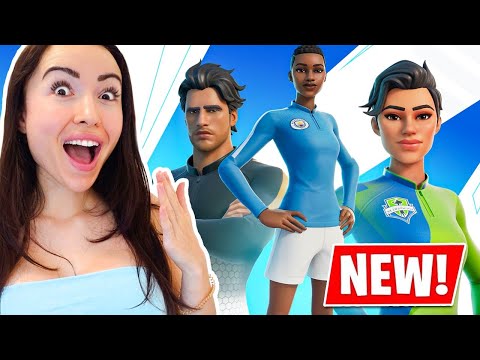 *NEW* Sweaty Soccer Skins in Fortnite! (Fortnite Season 5)