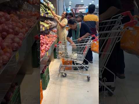 Supermarket #minivlog #marriedlifeisthebestlife #pushpa2 #telugushorts #trending