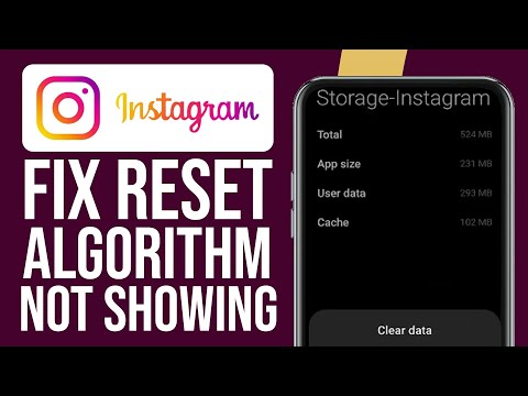 How To Fix Instagram Reset Algorithm Not Showing Problem | Reset Instagram Algorithm Option