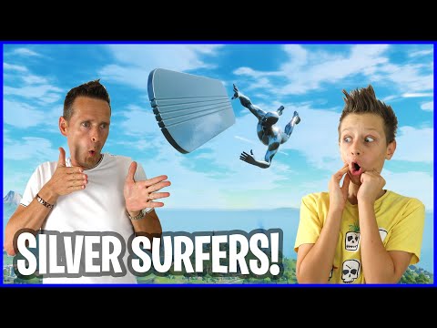 Marvel Silver Surfers Twins with Ronald!