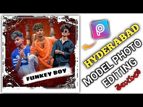 Hyderabad Model Photo Editing in picsArt 2023 || hyderabad birthday banner photo editing in Telugu