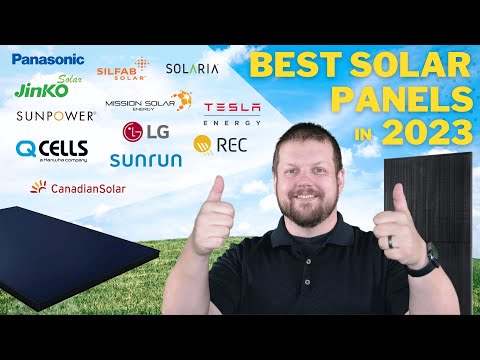 The Best Solar Panels in 2023! Top 5 Models Revealed