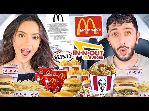 I Let the Person in Front of me DECIDE What I Eat For 24 HOURS!