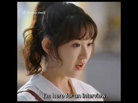 She attended interview in his company#cdrama #viral #youfromthefuture#cdramalover#jimeihan