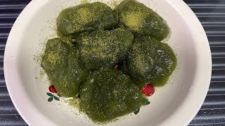 Easy warabi mochi (without warabiko)