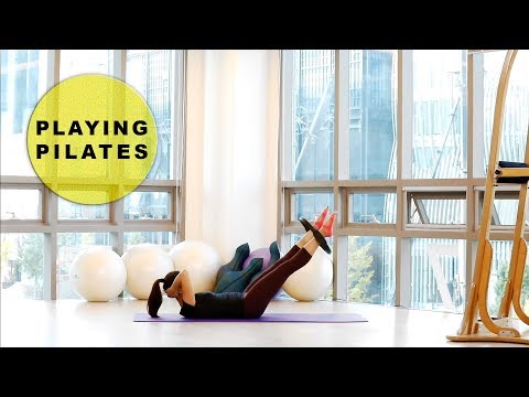 [Playing Pilates]매직써클 필라테스 다리 복근 운동 15min★Magic Circle Pilates Basic Workout