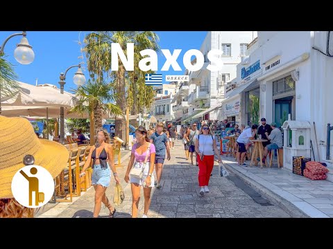 Naxos, Greece - Get Lost in Paradise - 4K HDR Walking Tour