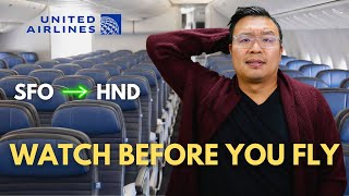 United Airlines San Francisco to Tokyo Economy Review