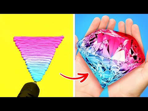 DIY DUEL: GLUE GUN VS 3D PEN || Fun DIY Ideas and Easy Crafts by 123 GO! Planet