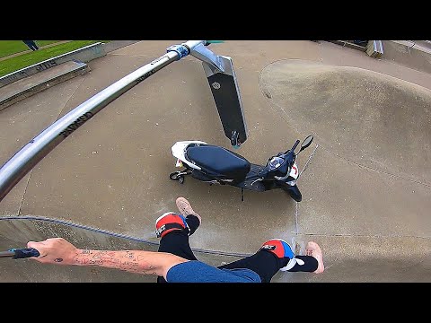 Jumping A Strangers Motorbike!