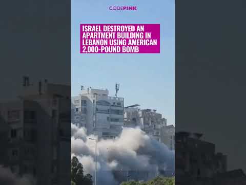 IOF levels apartment building in Lebanon using American weapons