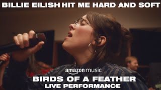 Billie Eilish - BIRDS OF A FEATHER (LIVE Performance With Lyrics From Amazon Music Songline)