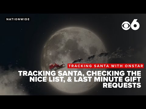 Tracking Santa on his magical journey