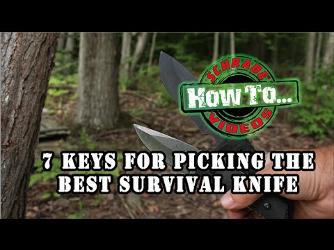 7 Keys to Choosing the BEST Survival Knife for Camping, Bushcraft, Tactical and Military Situations