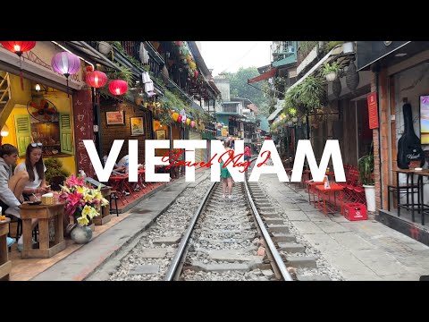 Exploring Hanoi's Hidden Gems Train Street, Egg Coffee & More! 🚂☕