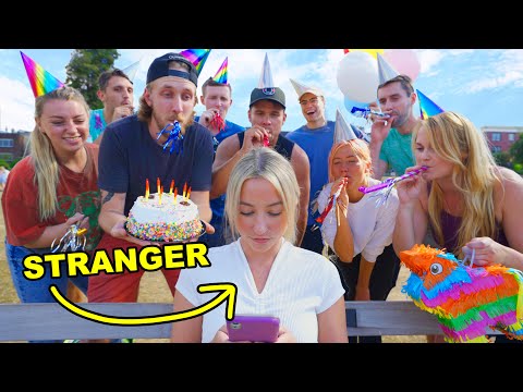 Surprising Unsuspecting Strangers for Their Birthday