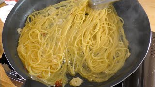 【ペペロンチーノ】プロが教える、フライパン１つで出来る絶品パスタ