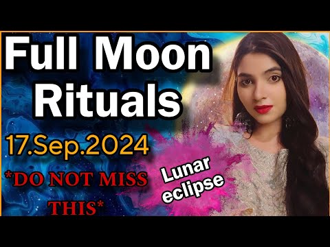 आज का दिन खास है बिलकुल भी इस FULL MOON KO MISS NA KAREN! GOODLUCK FULL MOON MANIFESTATIONS