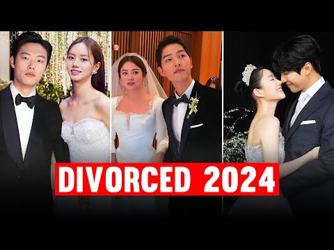 Top 10 Kdrama Couples Who are Divorced In Real Life! (2024 UPDATE)