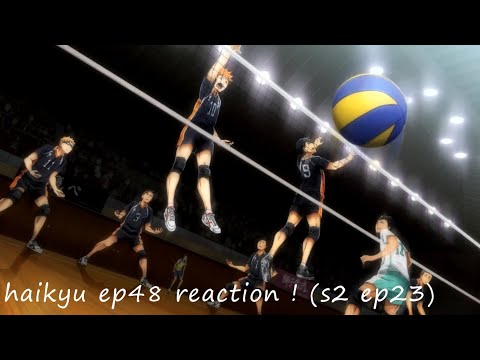 VOLLEYBALL HARASSMENT~haikyu ep48 reaction ! (s2 ep23)