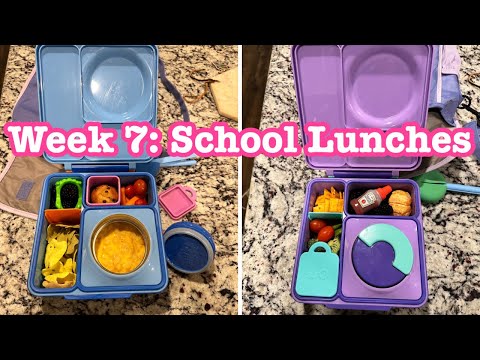 NEW Bento Box School Lunches / School Lunchbox Ideas / School Lunches 2023 /What I packed for lunch