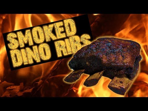 Smoked Dry-Aged Dino Ribs - Old Man Cooking Jr.