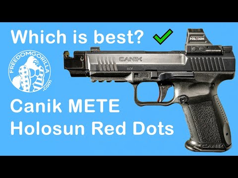 Best Canik METE Holosun Red Dots 🔴