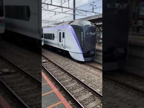 E353系　高尾駅　通過シーン