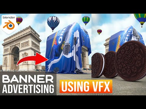 How To Create Blender OREO CGI Ads Using VFX in Blender | Blender VFX Tutorial