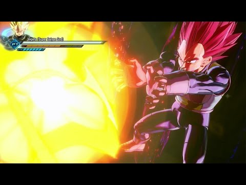 Vegeta Super Saiyan God VS Goku Super Saiyan God - Dragon Ball Xenoverse 2 Mod