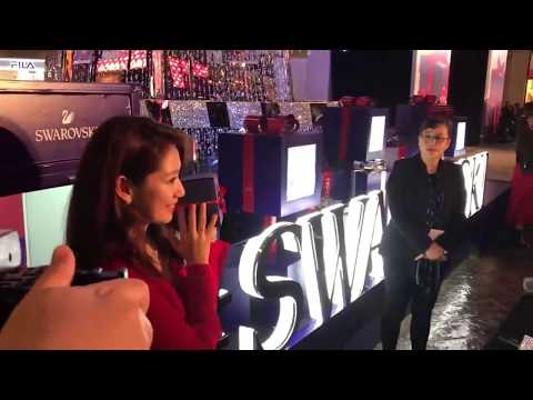 Park Shin Hye Attends Swarovski Christmas Event In Macao