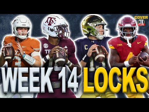 Week 14 LOCKS: Best Bets, Odds & Picks for College Football! | Texas-Texas A&M | Notre Dame-USC