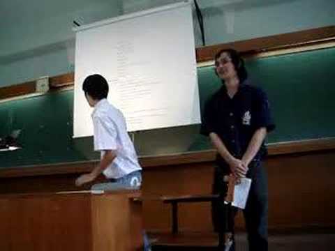 Oral presentation about hip-hop and rock music