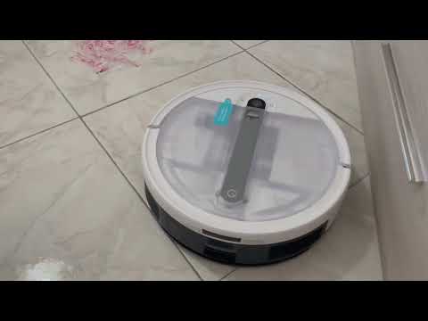 Yeedi Cube Robot Vacuum Cleaner - The mop performance.