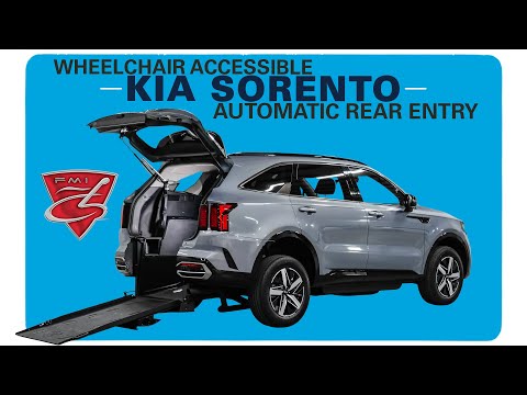 Wheelchair Accessible Kia Sorento | Automatic Rear Entry | Freedom Motors USA