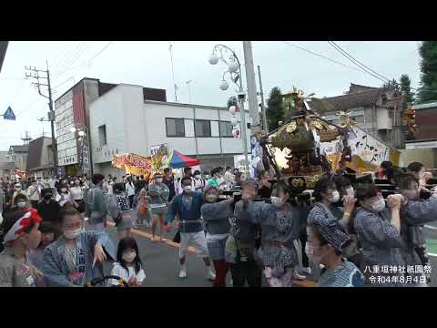 八重垣神社祇園祭　女神輿連合渡御