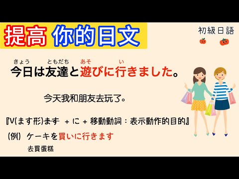 跟我一起大聲說日文 #15｜初級日語