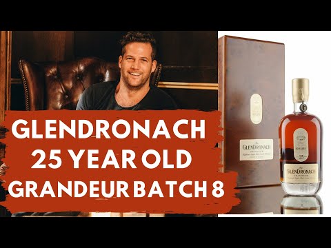 The GlenDronach 25 Year Old - Grandeur Batch 8 single malt scotch whisky