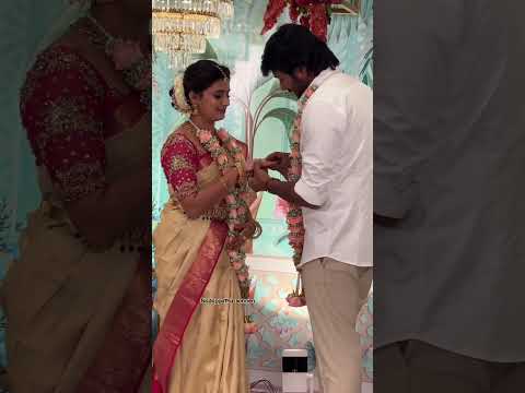 Siragadikka asai serial actor vetri vasanth vaishnavi engagement viral video #shorts #video #reels