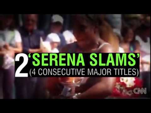 CNN News August 21 2015Serena Williams' impressive stats