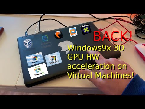 Windows 95/98 3D Hardware Acceleration Is Finally Back On Virtual Machines (VirtualBox,VMWare,QEMU)