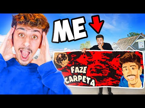 I Surprised Faze Rug With A Custom Rug